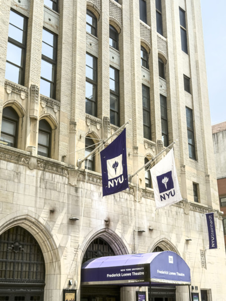Frederick Loewe Theatre, New York University, 35 West 4th Street, Greenwich Village, Manhattan, New