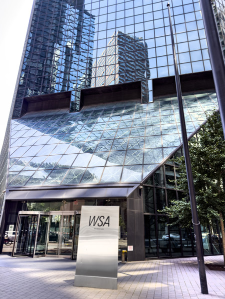 Continental Center, WSA Building, building exterior, 180 Maiden Lane, Financial District,