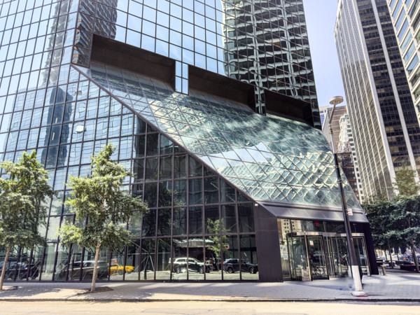 Continental Center, WSA Building, building exterior, 180 Maiden Lane, Financial District,
