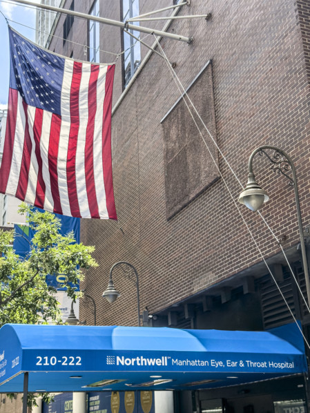 Northwell Manhattan Eye, Ear and Throat Hospital, building exterior, Manhattan, New York City, New