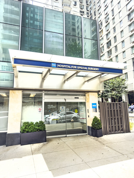 HSS Hospital for Special Surgery, building exterior, 248 East 65th Street, Manhattan, New York