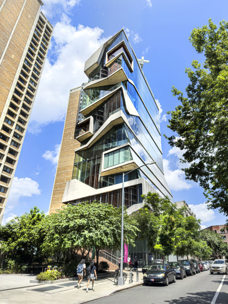Roy and Diana Vagelos Education Center, Columbia University Medical School, building exterior and