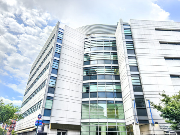 Mary Woodard Lasker Biomedical Research Building, building exterior, New York-Presbyterian