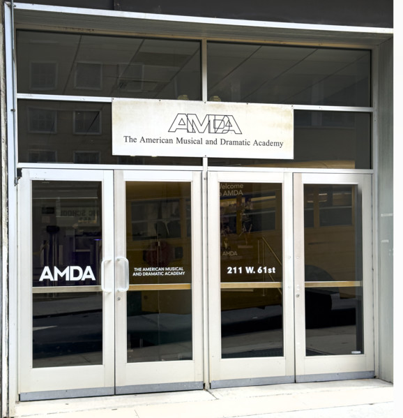AMDA, The American Musical and Dramatic Academy, building exterior, 211 West 61st Street,