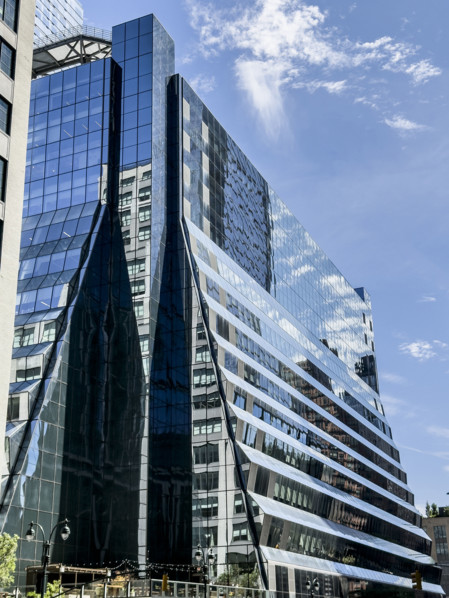 Five Manhattan West office building, building exterior, 450 West 33rd Street, Hudson Yards,
