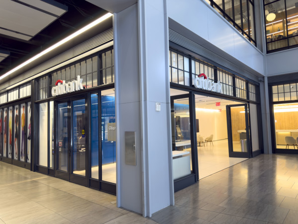 Citibank retail bank, Moynihan Train Hall, Pennsylvania Station, Manhattan, New York City, New