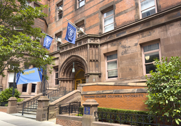 Teachers College, Columbia University, building exterior, 525 West 120th Street, Morningside