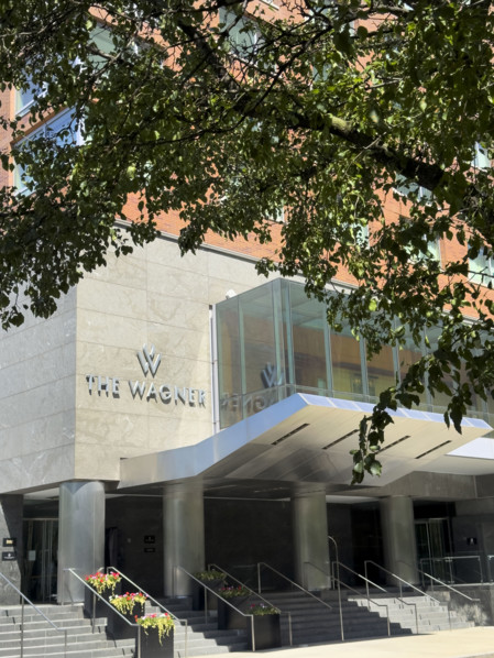 The Wagner Hotel, building exterior, 2 West Street, Tribeca, Manhattan, New York City, New York,