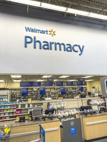 Walmart Pharmacy, Boca Raton, Florida, USA