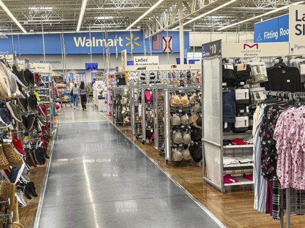 Walmart, interior view, Boca Raton, Florida, USA