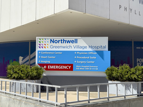 Northwell Greenwich Village Hospital, Phyllis and William Mack Pavilion, building directory,