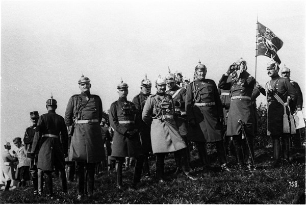 Constantine, King of Greece and Wilhelm II, Kaiser of Germany