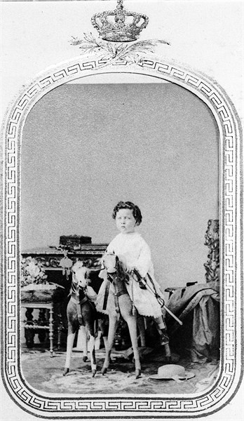 Le Prince Impérial Napoléon, fils de Napoléon III