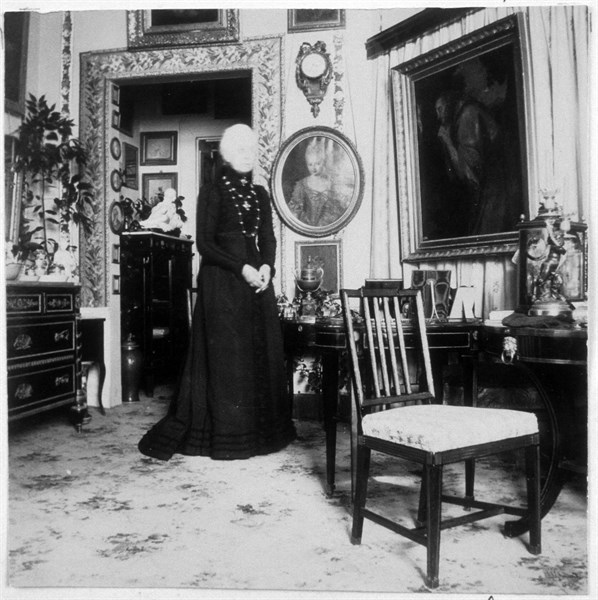Grand Duchess Alexandra Josefovna of Russia at Pavlovsk