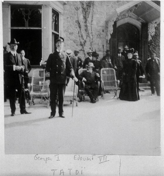 George I and Edward VII at Tatoy