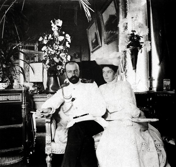 Le Grand Duc Alexandre Michaïlovitch et la Grande Duchesse Xénia Alexandrovna
