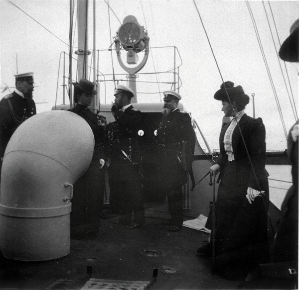 Nicholas II and Empress Alexandra
