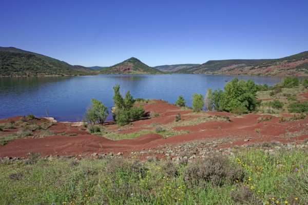 Le lac du Salagou, Hérault