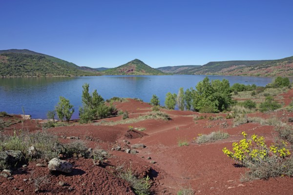 Le lac du Salagou, Hérault
