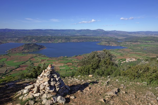 Le lac du Salagou, Hérault