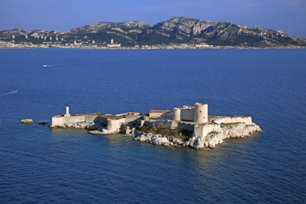 Marseille, le Château d'If, Bouches-du-Rhône