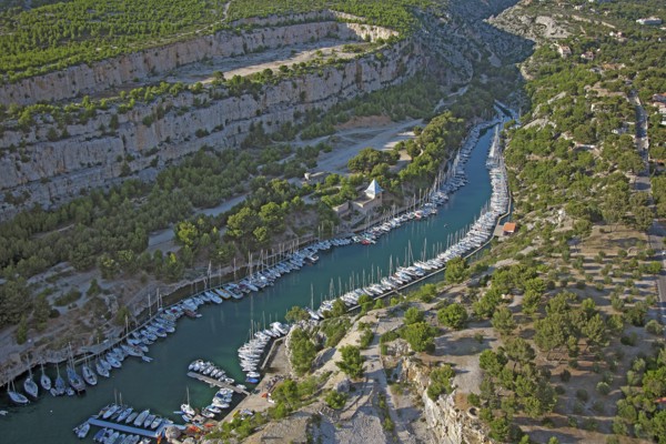 Cassis, la calanque de Port-Pin, Bouches-du-Rhône