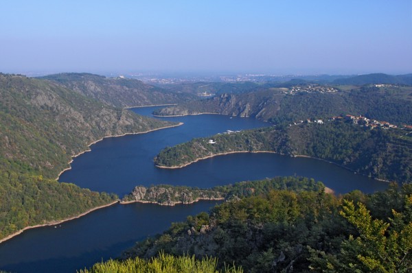 Paysage des Gorges de la Loire, Loire
