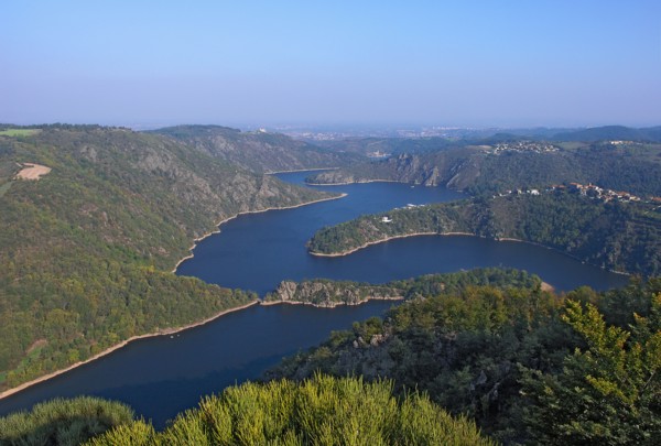 Paysage des Gorges de la Loire, Loire
