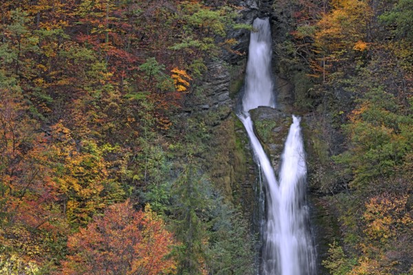 Chedde, la cascade de Cœur, Haute-Savoie