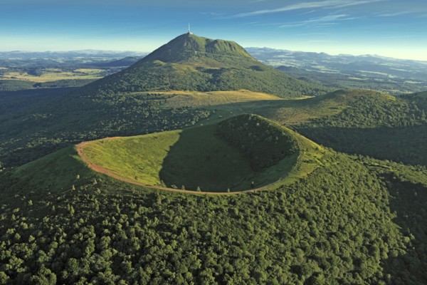 Puy-de-Dôme and Pariou Massif