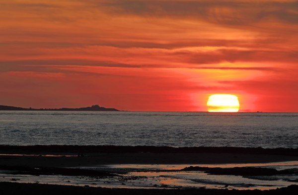 Coucher de soleil, Cotentin