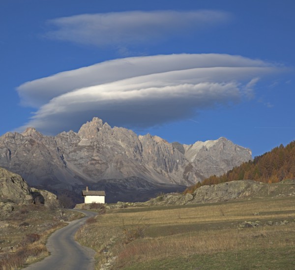 Névache, chapelle Sainte-Barbe, Vallée de la Clarée, Hautes-Alpes