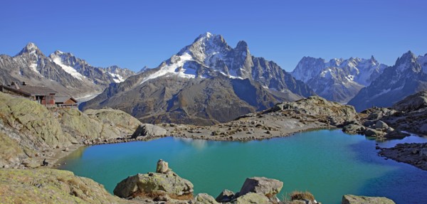 Le Lac Blanc, massif du Mont-Blanc, Haute-savoie