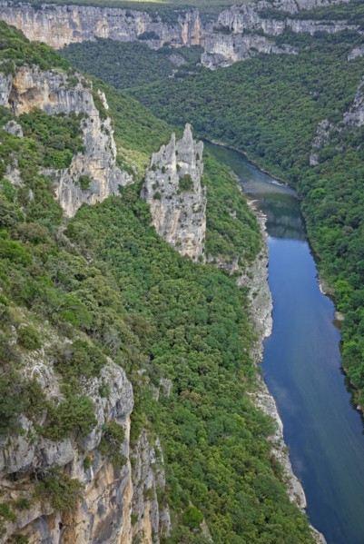 The Gorges de l'Ardèche, France