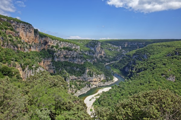The Gorges de l'Ardèche, France