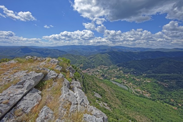Sumène commune, Gard, France