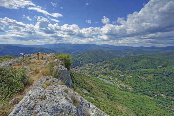Sumène commune, Gard, France