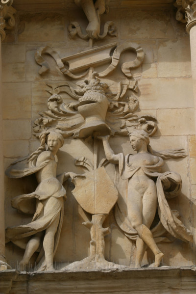 France, Normandie, calvados, caen, hotel particulier, hotel d'Escoville, 
office du tourisme, bas relief, sculpture, renaissance,