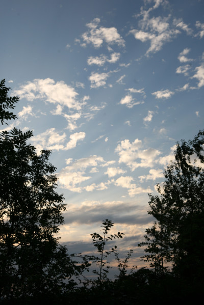 France, Basse Normandie, Calvados, bocage, ciel nuages, meteo