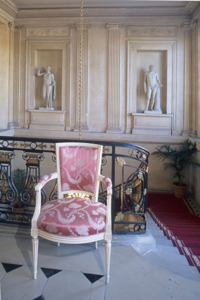 Ministère du Travail à Paris, grand escalier