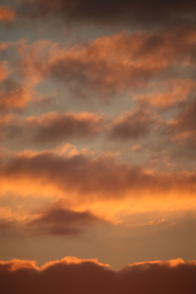 France, autumn sky above gauciel