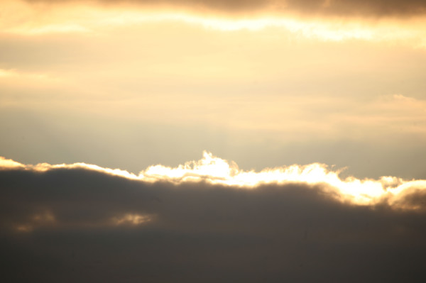 France, autumn sky above gauciel