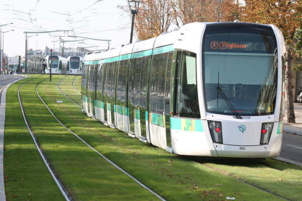 France, Paris 15e, tramway, boulevards des marechaux, RATP, tramway, entre pont du garigliano et balard