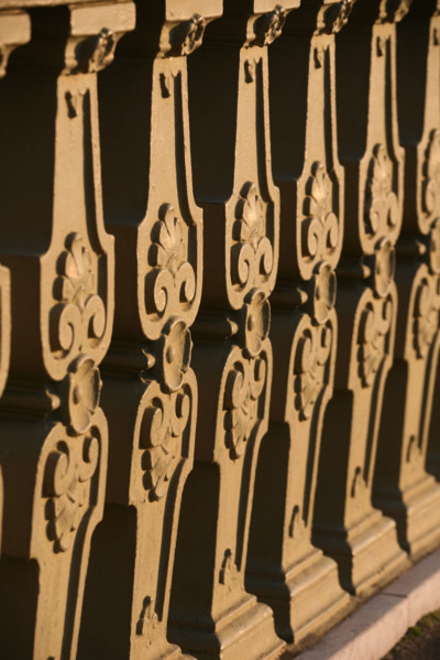 France, Paris, 7/8e, la Seine, pont des invalides, detail balustrade, decor,