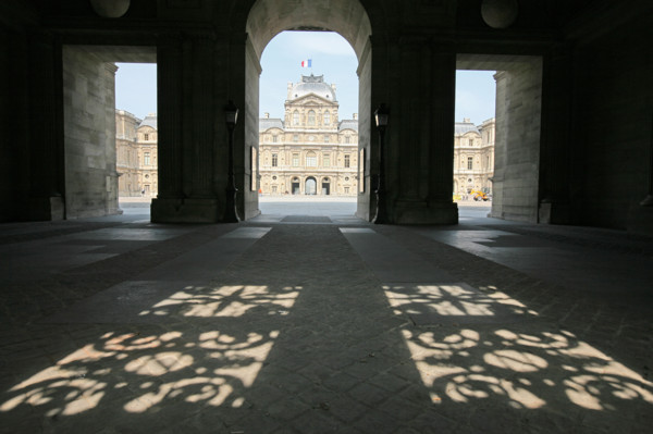 france, Paris 1er, arcades, cour carree du Louvre, musee,