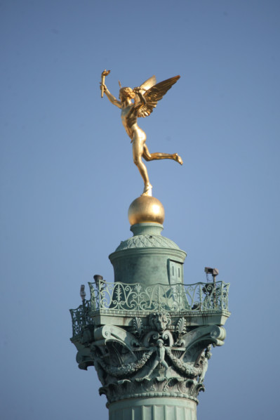 France, genius on the july column