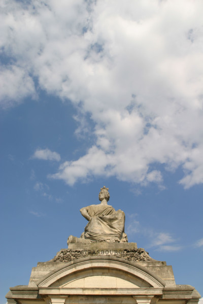 France, Paris 8e place de la concorde - allegorie de strasbourg