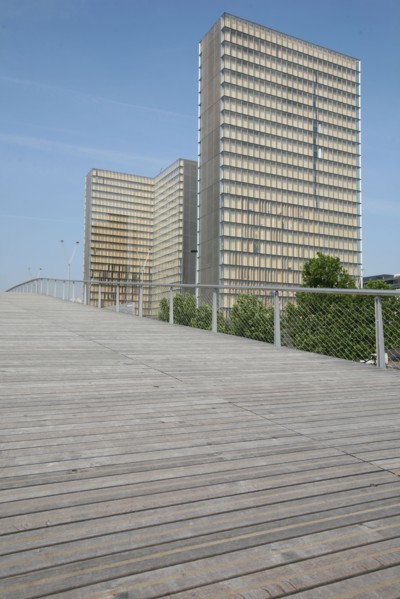 Passerelle Simone de Beauvoir à Paris