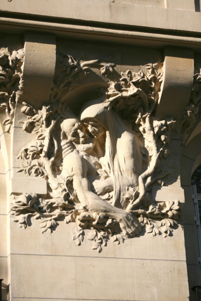 France, detail of building at number 276