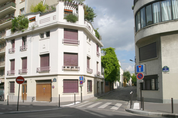 France, Paris 14e, villa seurat, rue d ela tombe issoire, maison et ateliers d'artistes,